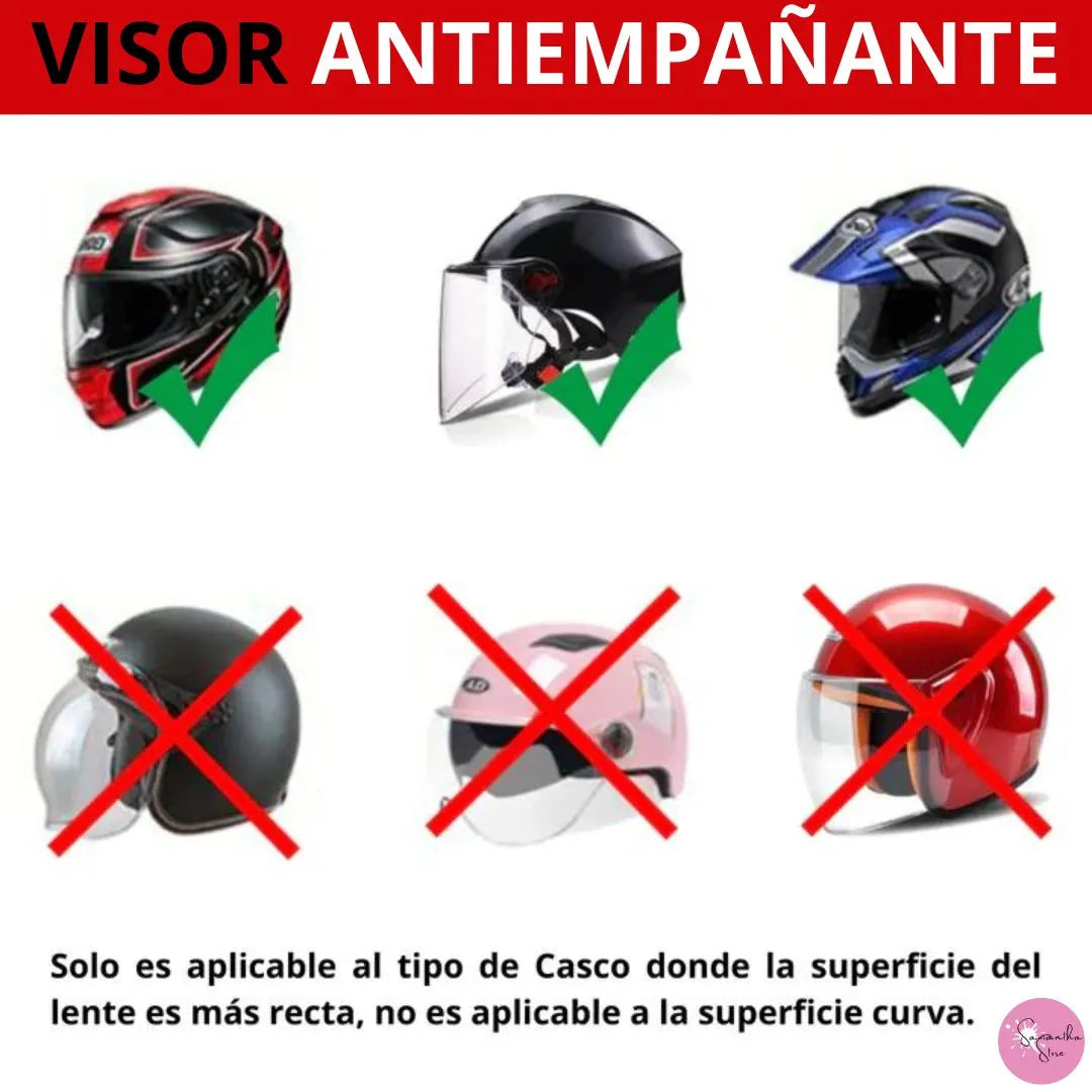 ✅VISOR ANTIEMPAÑANTE PARA MOTO X2/ENVIO GRATIS