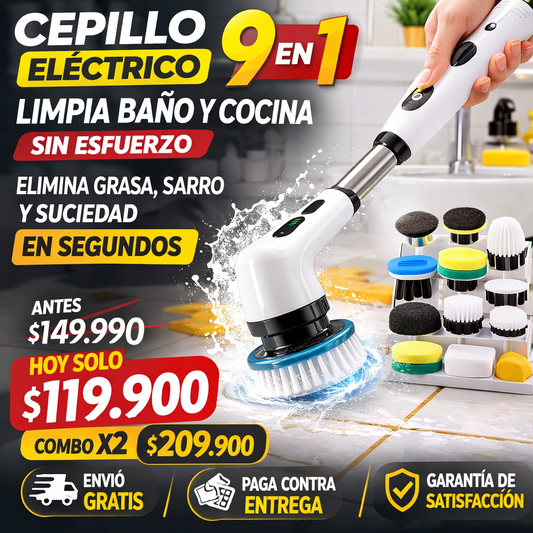 ✅CEPILLO 8 EN 1 HOGAR PRO
