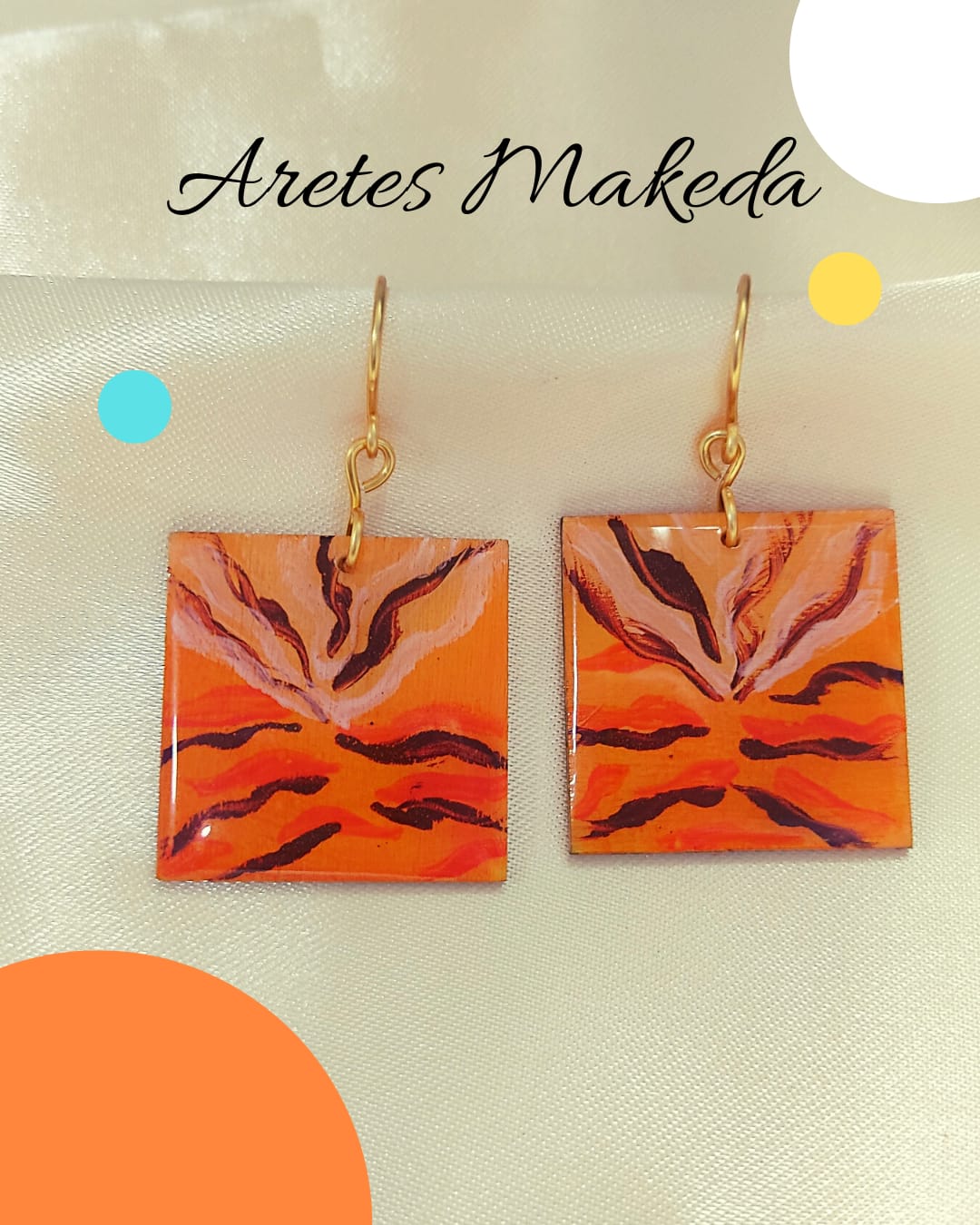 🤩KIT 10 ARETES ARTESANALES CHOCÓ-ENVIO GRATIS