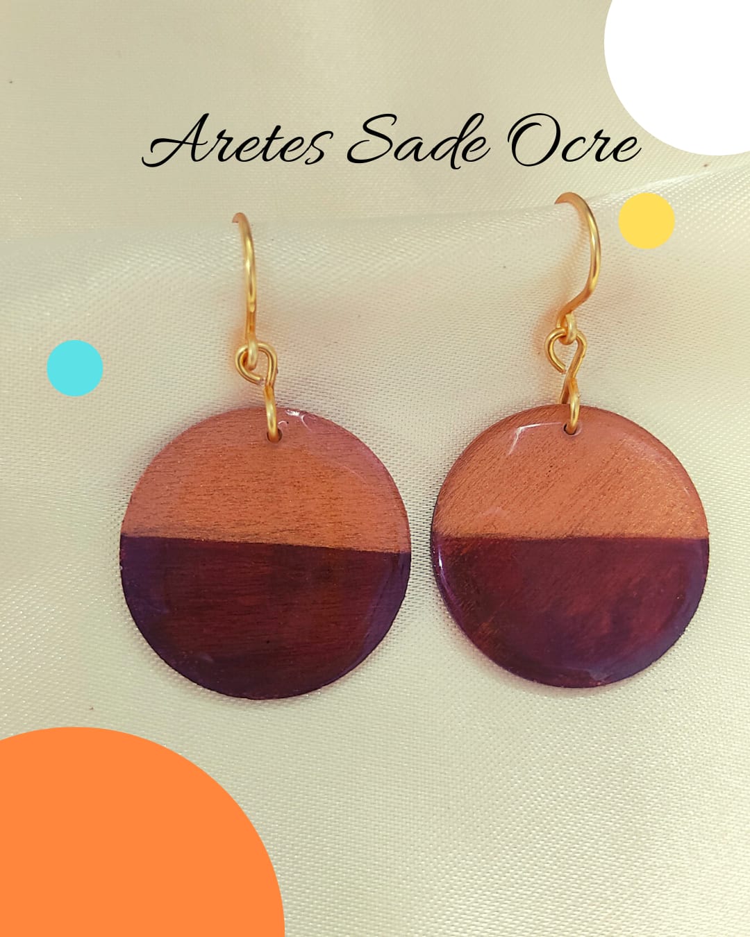 🤩KIT 10 ARETES ARTESANALES CHOCÓ-ENVIO GRATIS