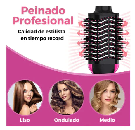 CEPILLO SECADOR PROFESIONAL 3 EN 1 ONE STEP🤩